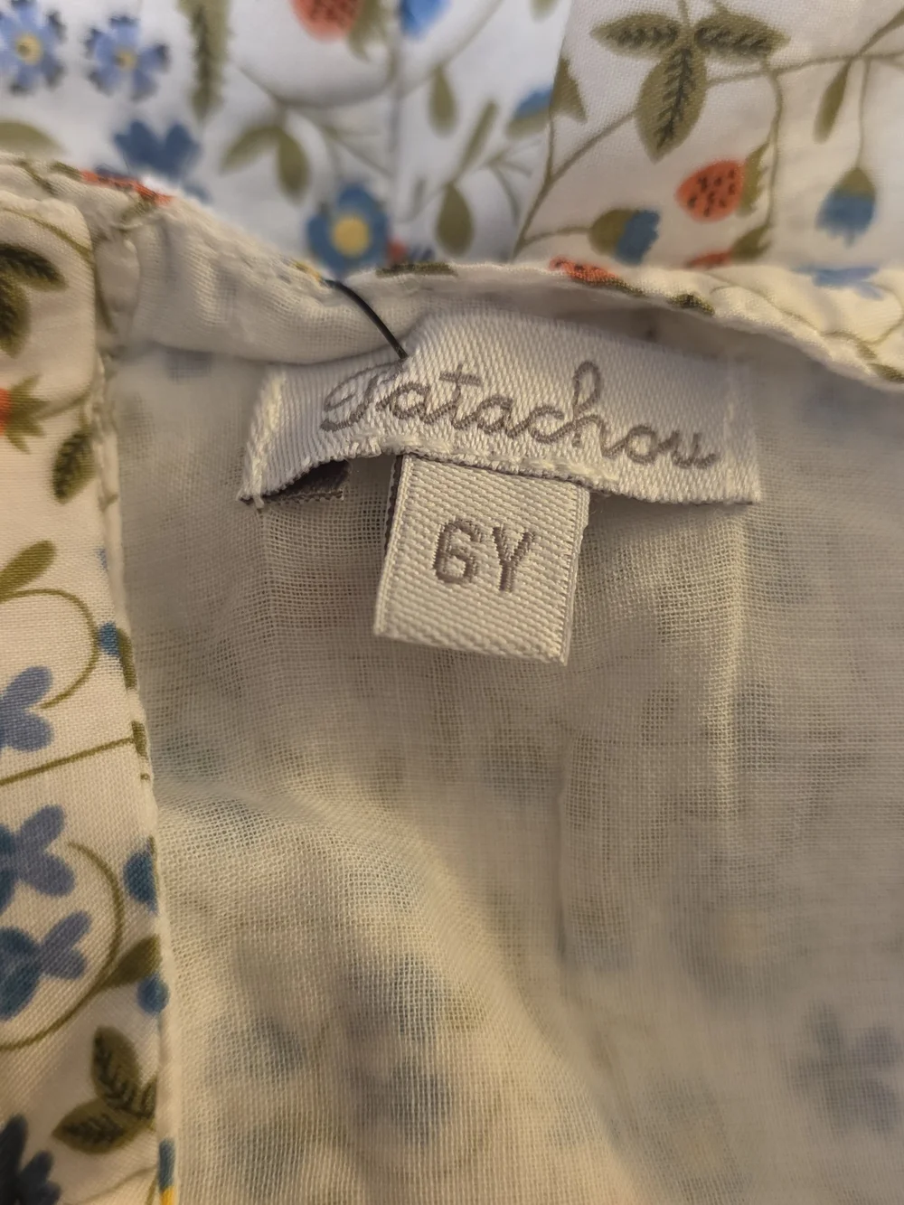 Patachou Set Of 2 Girls' Floral Sundress - Pink & Cream SIZE 6Y - Picture 9 of 9